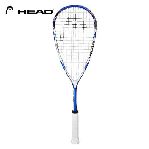 HEAD Microgel 125 Squash Racquet - Blue/White