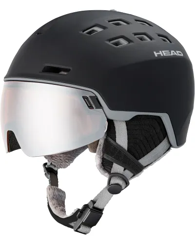 Head Rachel Women's Helmet - Black - Silver Visor S