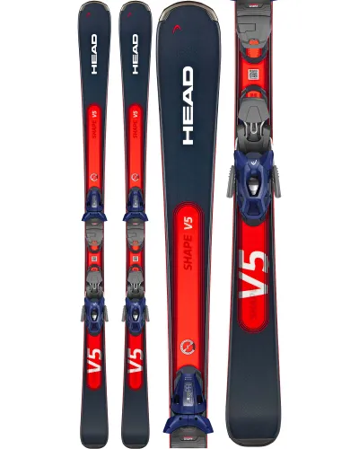 Head Shape e.V5 Skis + PR 11 GW Bindings 170cm