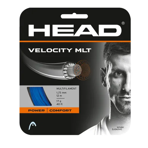 HEAD Unisex Adult Velocity MLT Tennis String Set - Blue