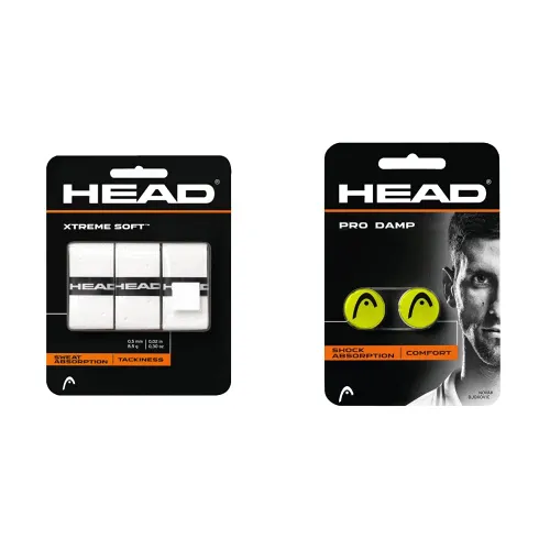 HEAD Xtreme Soft Overwrap Docena Grip - White & Unisex Pro