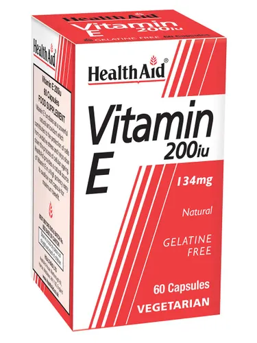 HealthAid Vitamin E 200iu - 60 Vegicaps