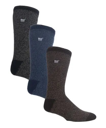 Heat Holders - 3 Pack Multipack Mens Insulated Thermal Socks for Winter - Bari - Multicolour