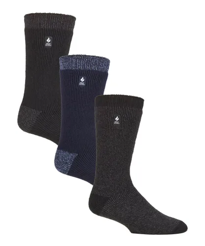 Heat Holders - 3 Pack Multipack Mens Insulated Thermal Socks for Winter - Palermo - Multicolour