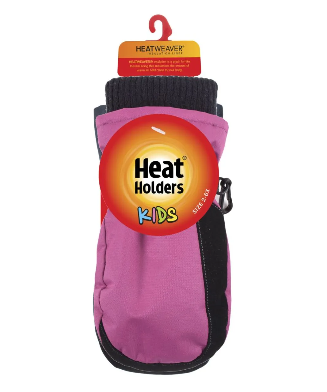 Heat Holders Girls - Kids Thermal Fleece Lined Mittens