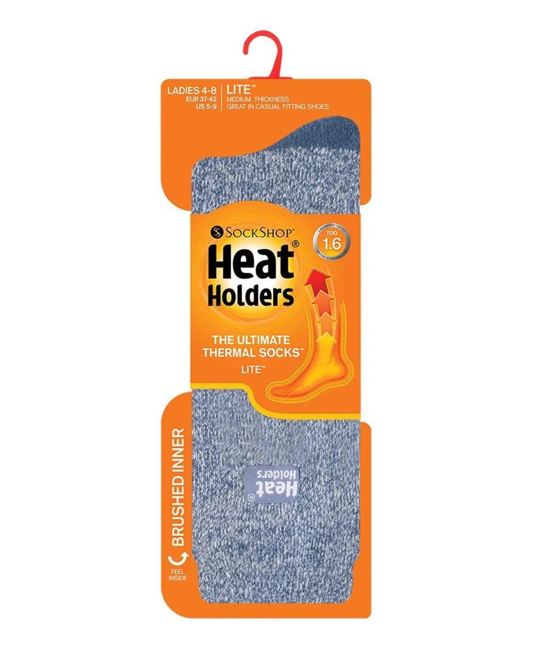 Heat Holders Lite - 3 Pair Multipack Womens Thermal Socks for Winter