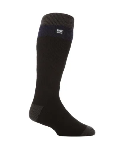 Heat Holders - Mens Extra Long 2.3 TOG Thermal Knee High Ski Socks - Indigo Blue