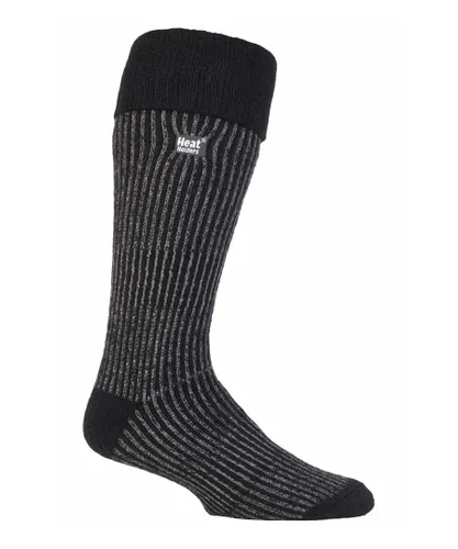 Heat Holders - Mens Thermal Boot Socks - Black Nylon