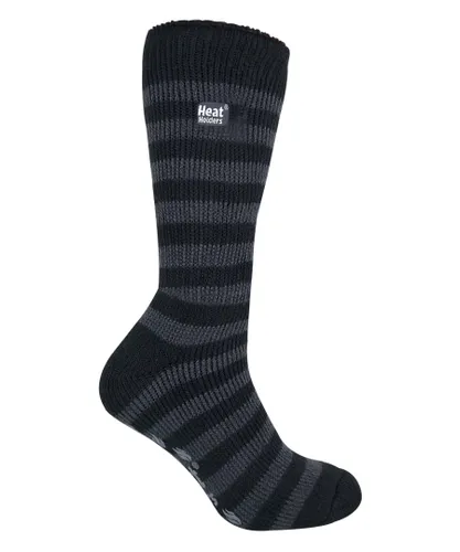 Heat Holders - Mens Thermal Slipper Socks - Grey