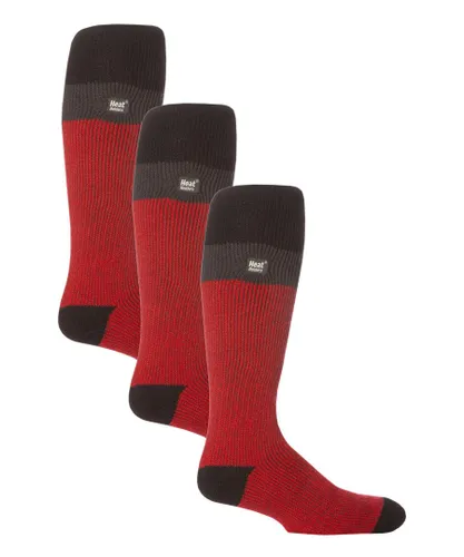 Heat Holders Mens Thermal Striped Ski Socks