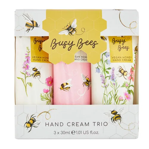 Heathcote & Ivory Busy Bees Assorted Hand Creams Trio Gift
