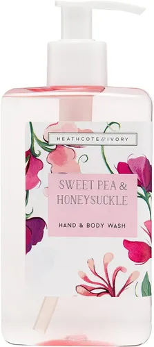 Heathcote & Ivory Sweet Pea & Honeysuckle Hand & Body Wash
