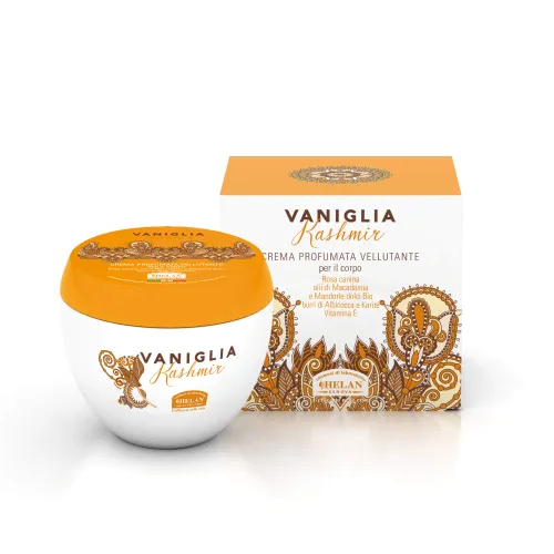 Helan Vaniglia Kashmir - Scented Silkening Body Cream with