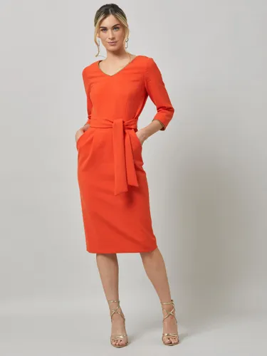 Helen McAlinden Astrid Orange Midi Dress, Orange - Orange - Female