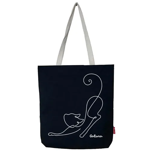 Hello-Bags Women's Bn-003-cat Tote Bag with Zipper