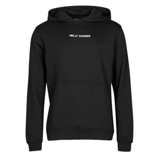 Helly Hansen  CORE GRAPHIC SWEAT HOODIE  men's Sweatshirt in Black