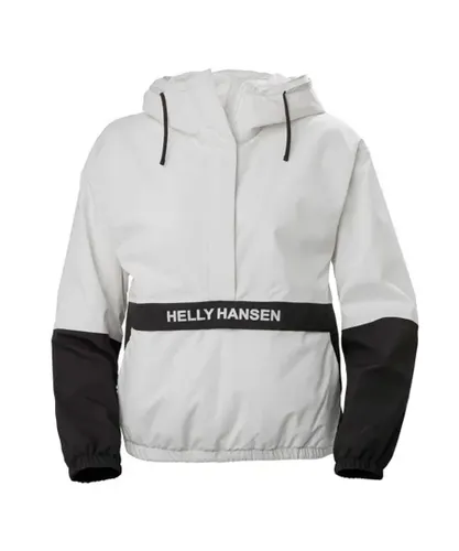 Helly Hansen PC Womens Grey Rain Jacket Textile