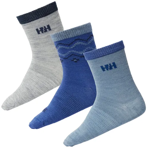 Helly Hansen Unisex Kids 3pk Wool Socks