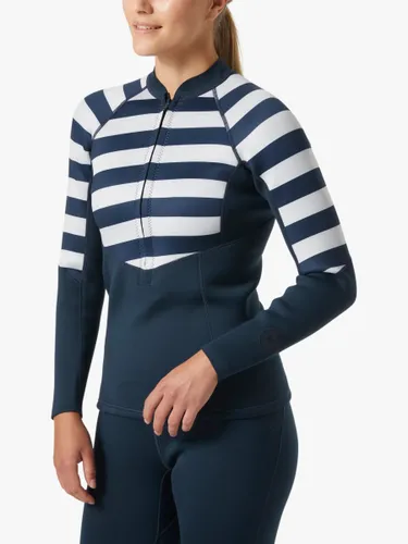 Helly Hansen Waterwear Half-Zip Women's Jacket - Navy Stripe - Female