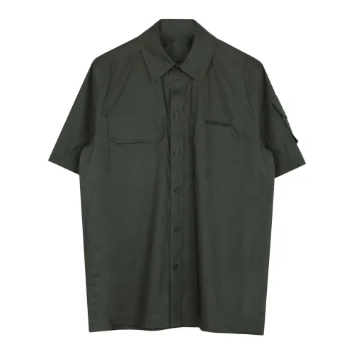 Helmut Lang , Cargo Short-Sleeve Shirt ,Green male, Sizes: