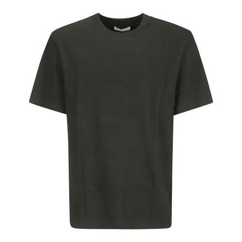 Helmut Lang , Logo Tee T-Shirt ,Black male, Sizes: