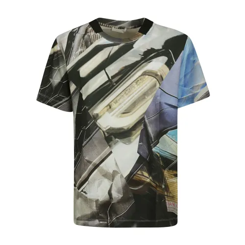Helmut Lang , Printed Tee Shirt ,Multicolor male, Sizes: