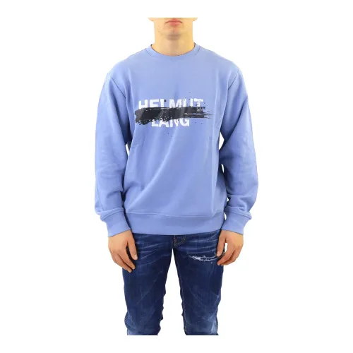 Helmut Lang , Sweatshirts ,Blue male, Sizes: