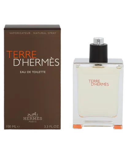 Hermes Mens Hermès Terre D'hermès Eau De Toilette 100ml - Orange - One Size