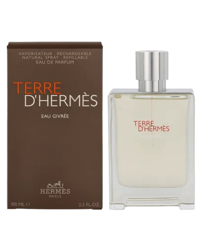 Hermes Mens Terre D' Eau Givree Eau De Parfum 100ml Refillable - One Size