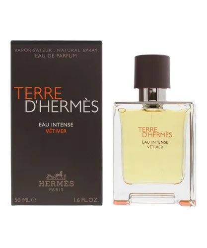 Hermes Mens Terre D' Eau Intense Vetiver de Parfum 50ml Spray For Him - NA - Size 50ml