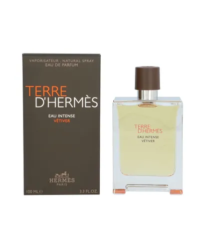 Hermes Mens Terre d' Eau Intense Vetiver Eau de Parfum 100ml Spray For Him - One Size