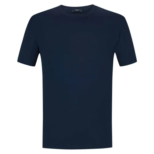 Herno , Classic T-Shirt ,Blue male, Sizes: