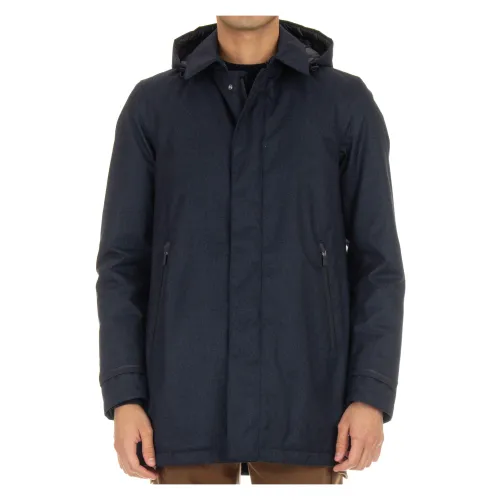 Herno , Coats ,Blue male, Sizes: