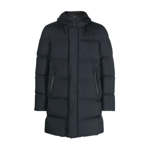 Herno , Down Jackets ,Blue male, Sizes: