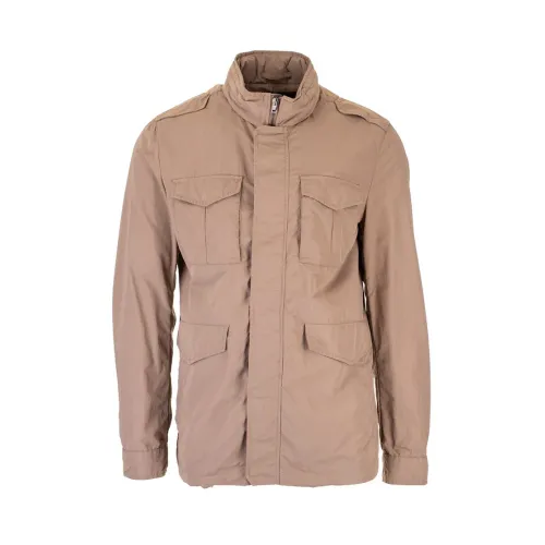 Herno , Field Jacket ,Brown male, Sizes: