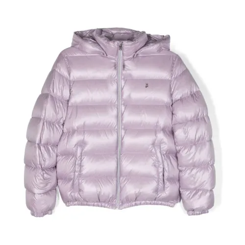 Herno , Girls Clothing Jackets Purple Noos ,Purple female, Sizes:
