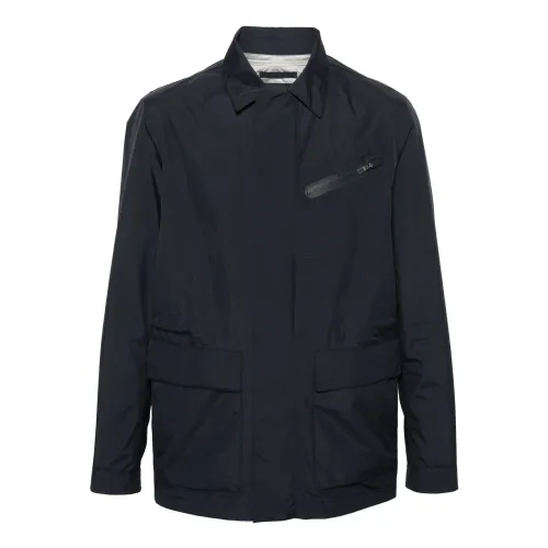 Herno , Herno Jackets Blue ,Blue male, Sizes: