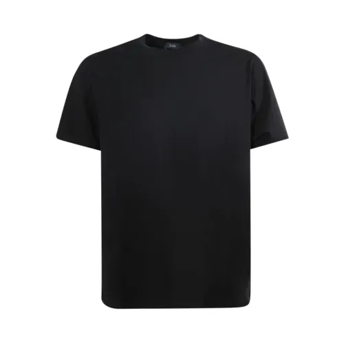 Herno , Herno T-shirts and Polos Black ,Black male, Sizes: