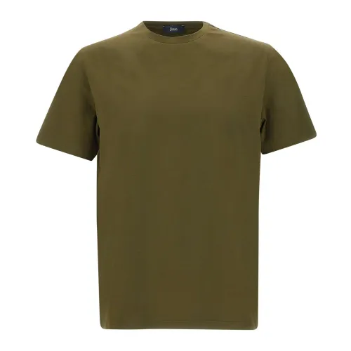 Herno , Herno T-shirts and Polos Green ,Green male, Sizes:
