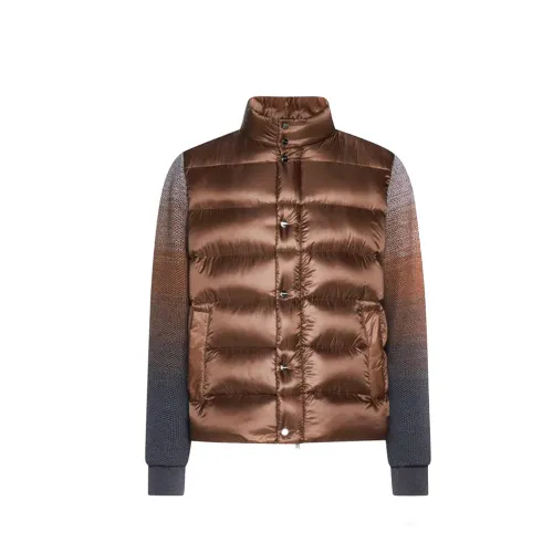 Herno , Jackets ,Brown male, Sizes: