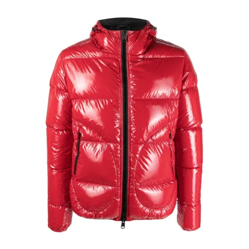 Herno , Mens Piumino Jacket ,Red male, Sizes: