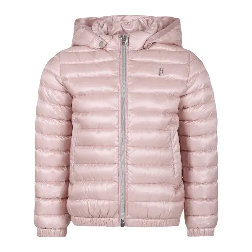 Herno , Pink Quilted Down Jacket ,Pink unisex, Sizes: