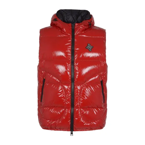 Herno , Puffer Vest ,Red male, Sizes: