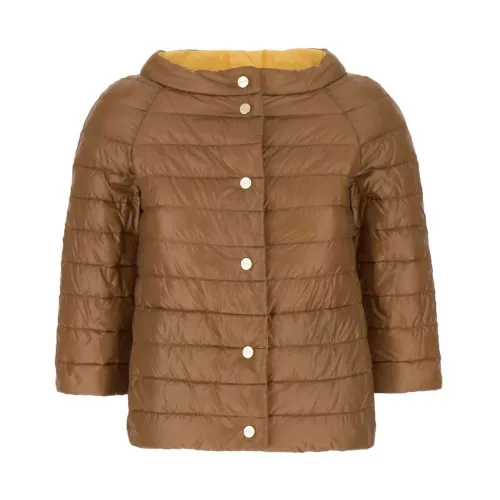 Herno , Stylish Jacket ,Brown female, Sizes: