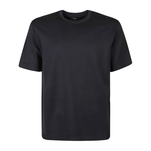 Herno , T-Shirts ,Blue male, Sizes: