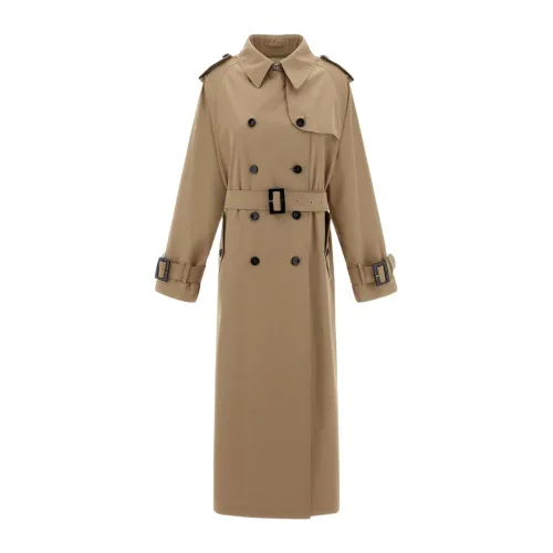 Herno , Trench Coats ,Beige female, Sizes: