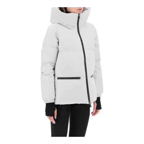 Herno , Womens 3/4 Sleeve Jacket ,Gray female, Sizes: