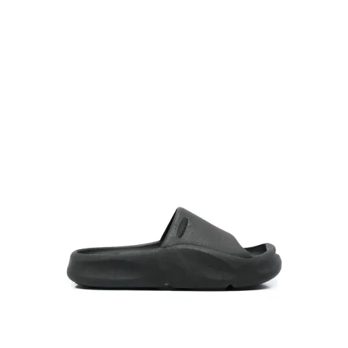 Heron Preston , Black Eco Moulded Sliders Sandals ,Black female, Sizes: