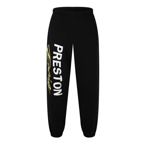 HERON PRESTON Logo Racing Joggers - Black