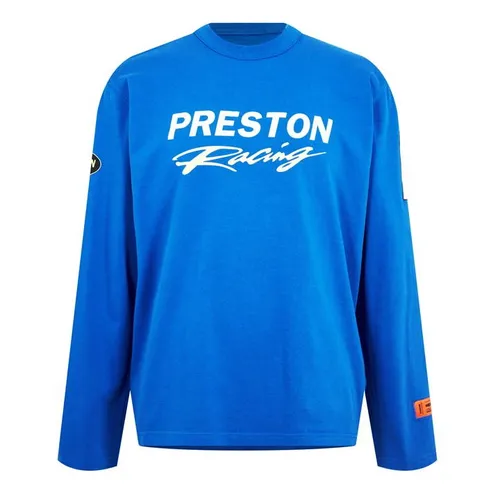 Heron Preston Preston Racing L/S T-Shirt - Blue